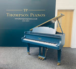 Challen London Baby Grand Piano (Hague Blue) | Thompson Pianos