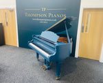 Challen London Baby Grand Piano (Hague Blue) | Thompson Pianos