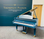 Challen London Baby Grand Piano (Hague Blue) | Thompson Pianos