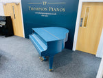 Challen London Baby Grand Piano (Hague Blue) | Thompson Pianos