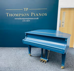 Challen London Baby Grand Piano (Hague Blue) | Thompson Pianos