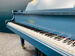 Challen London Baby Grand Piano (Hague Blue) | Thompson Pianos