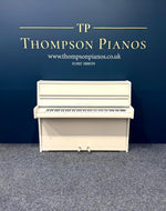 Grotrian-Steinweg 115 Upright Piano, Farrow & Ball Skimming Stone (Pre Owned 2011) | Thompson Pianos