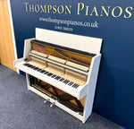 Grotrian-Steinweg 115 Upright Piano, Farrow & Ball Skimming Stone (Pre Owned 2011) | Thompson Pianos