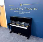 Grotrian-Steinweg 122V Upright Piano, Polished Ebony (Pre-Owned) | Thompson Pianos
