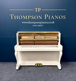 Samick Upright Piano, Farrow & Ball School House White (Pre Owned) | Thompson Pianos