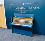 Seiler Upright Piano (Hague Blue) | Thompson Pianos