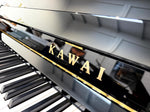 Kawai K200 Upright Piano, Polished Ebony (Pre-Owned) | Thompson Pianos