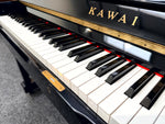 Kawai NS-15 Upright Piano, Polished Ebony (Pre Owned) | Thompson Pianos