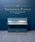 Kemble Cambridge Upright Piano, Hague Blue (Pre-Owned) | Thompson Pianos