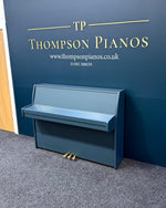 Kemble Cambridge Upright Piano, Hague Blue (Pre-Owned) | Thompson Pianos