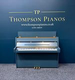 Kemble Cambridge Upright Piano, Hague Blue (Pre-Owned) | Thompson Pianos