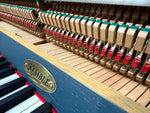 Kemble Cambridge Upright Piano, Hague Blue (Pre-Owned) | Thompson Pianos