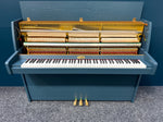 Kemble Cambridge Upright Piano, Hague Blue (Pre-Owned) | Thompson Pianos