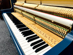 Schimmel Upright Piano (Hague Blue) | Thompson Pianos