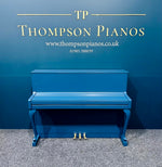 Schimmel Upright Piano (Hague Blue) | Thompson Pianos