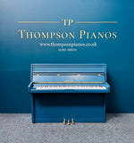 Seiler Upright Piano (Hague Blue) | Thompson Pianos