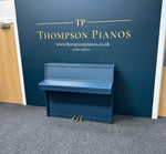 Seiler Upright Piano (Hague Blue) | Thompson Pianos