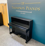 Welmar Upright Piano, Model 118 (Polished Ebony) | Thompson Pianos