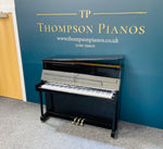 Welmar Upright Piano, Model 118 (Polished Ebony) | Thompson Pianos