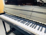 Welmar Upright Piano, Model 118 (Polished Ebony) | Thompson Pianos