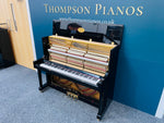 Wendl & Lung Upright Piano (Polished Ebony) | Thompson Pianos