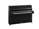 Yamaha B10 Upright Piano Polished Ebony Chrome Fittings (PRE ORDER TODAY) | Thompson Pianos