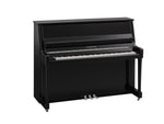 Yamaha B20 Upright Piano in Polished Ebony with Chrome Fittings | Thompson Pianos