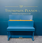 Yamaha E-116 Upright Piano (Hague Blue) | Thompson Pianos