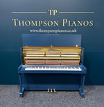 Yamaha E-116 Upright Piano (Hague Blue) | Thompson Pianos