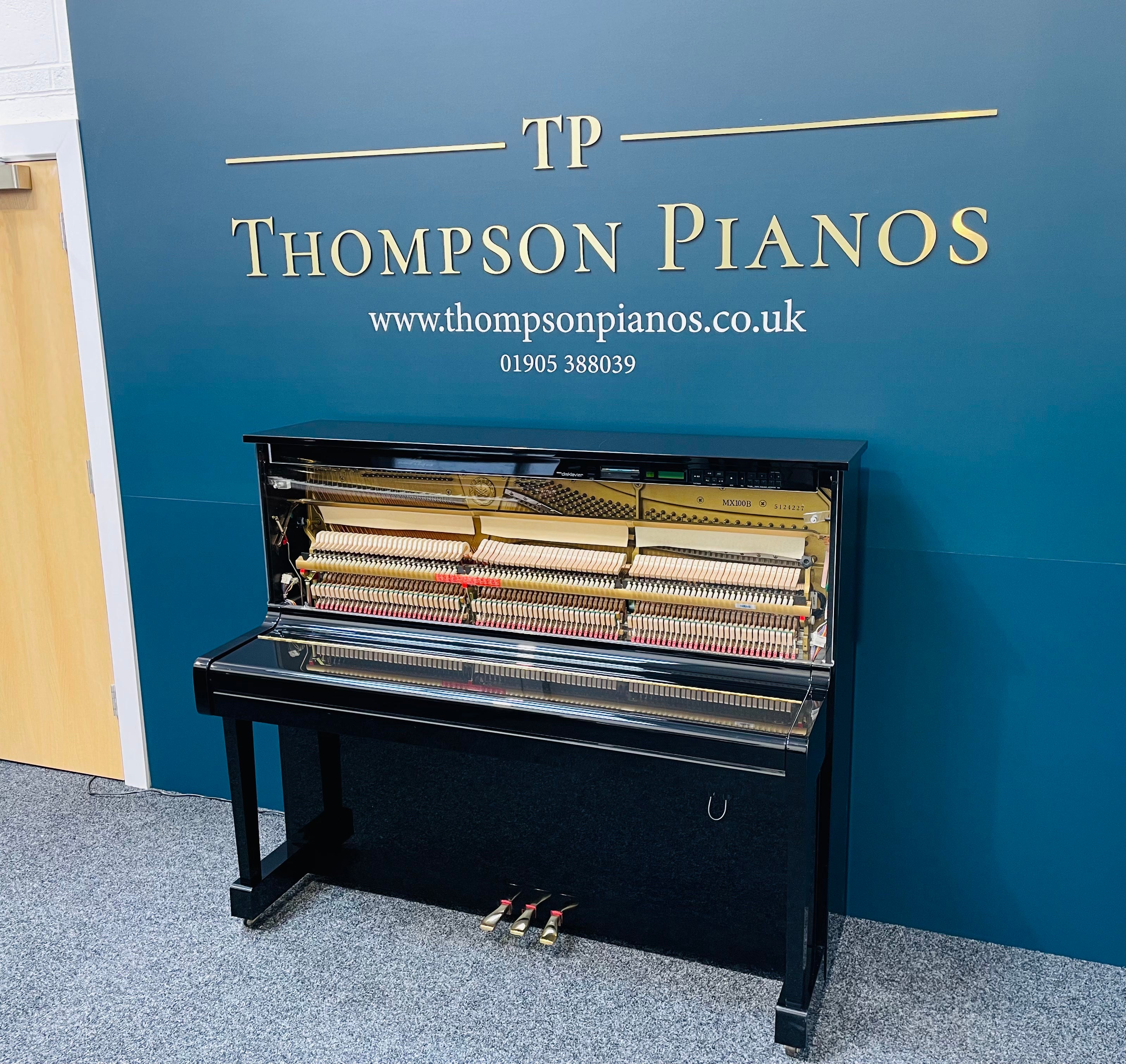 Yamaha MX100 Disklavier (Self-Playing) Upright Piano – Thompson Pianos