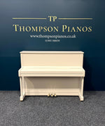 Yamaha P116 Upright Piano, Farrow & Ball Elephant’s Breath (Pre-Owned) | Thompson Pianos
