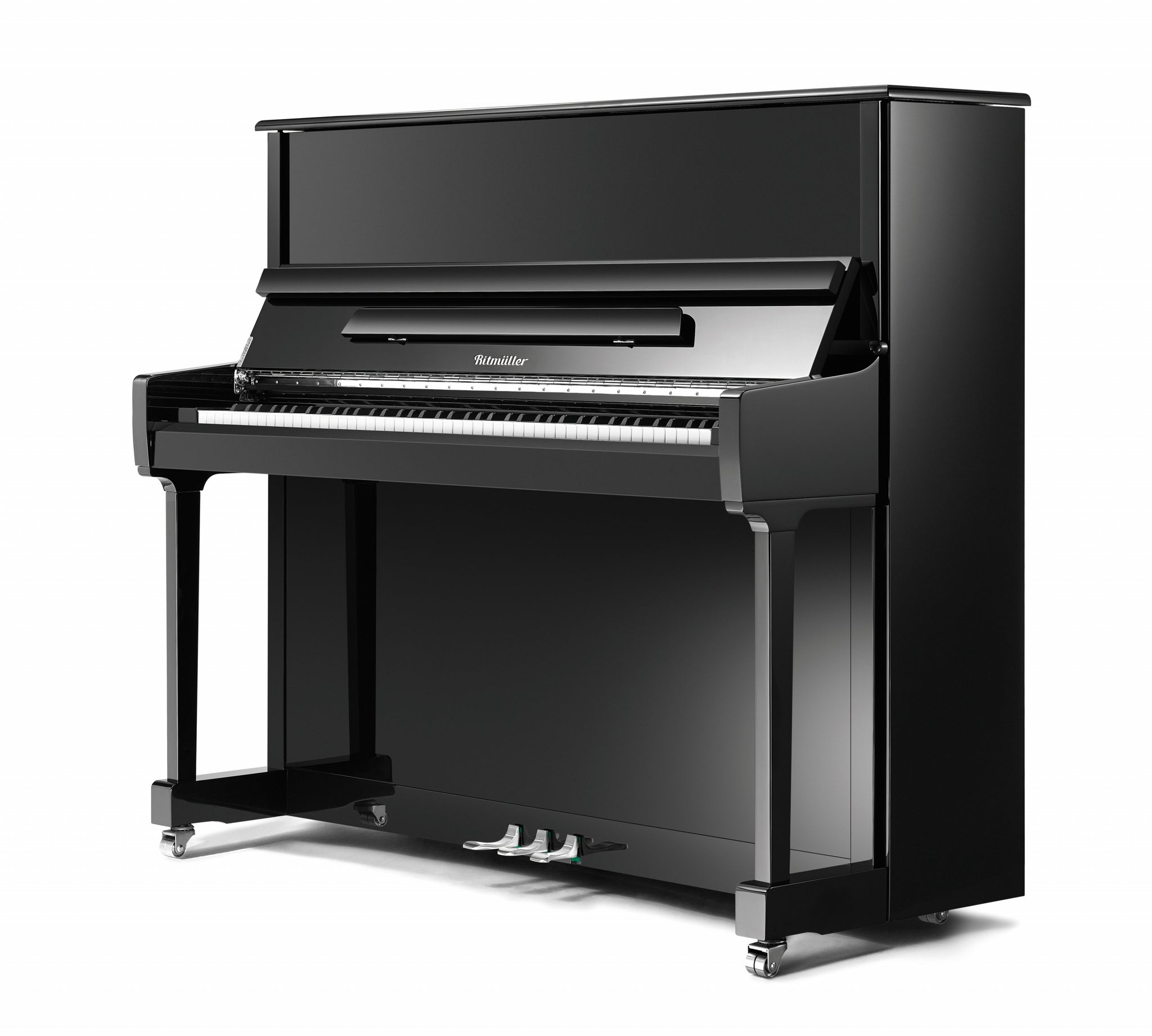 Ritmüller RS-125 Superior Line, Upright Piano (Polished Ebony)